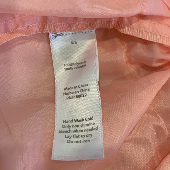 Disney Princess Bomber red jacket & matching tutu pink skirt.  Size 5-6 - Picture 9 of 10